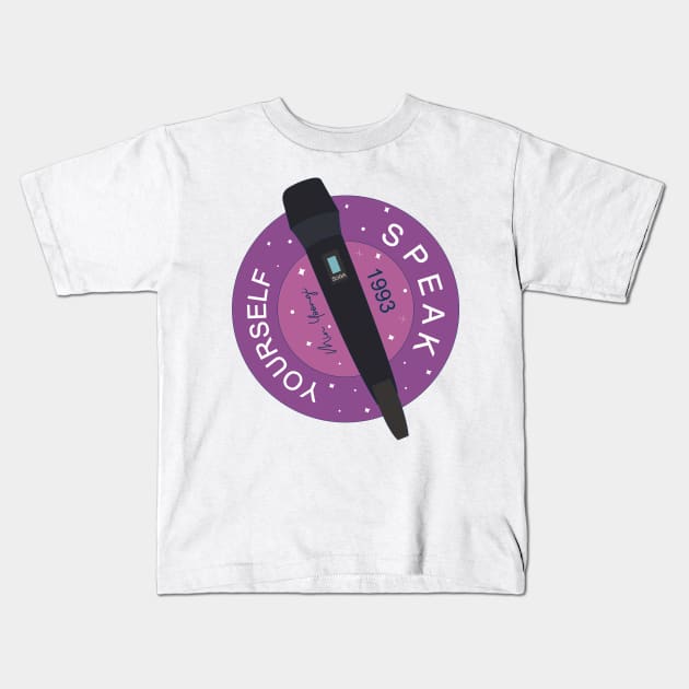 BTS Speak Yourself : Suga Kids T-Shirt by pastelcandy27